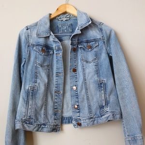 Light blue jean jacket